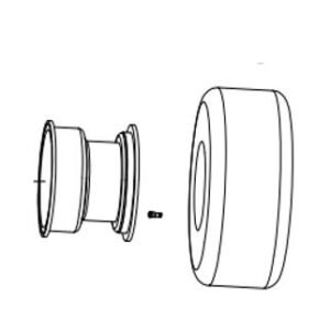 8 Inch Wheel Assembly - 8(4p)