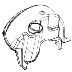 Rear Wheel Mud Fender L