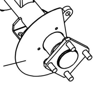 A627.2G Disc Brake Rear Axle Fender