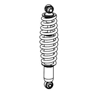 rear shock absorber assy-A