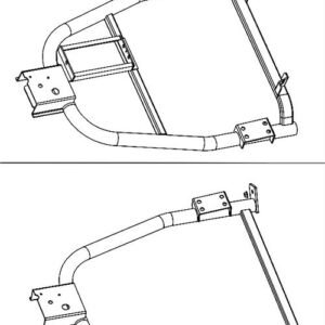 A627 Disc Brake Rear Axle Bend Pipe Assy
